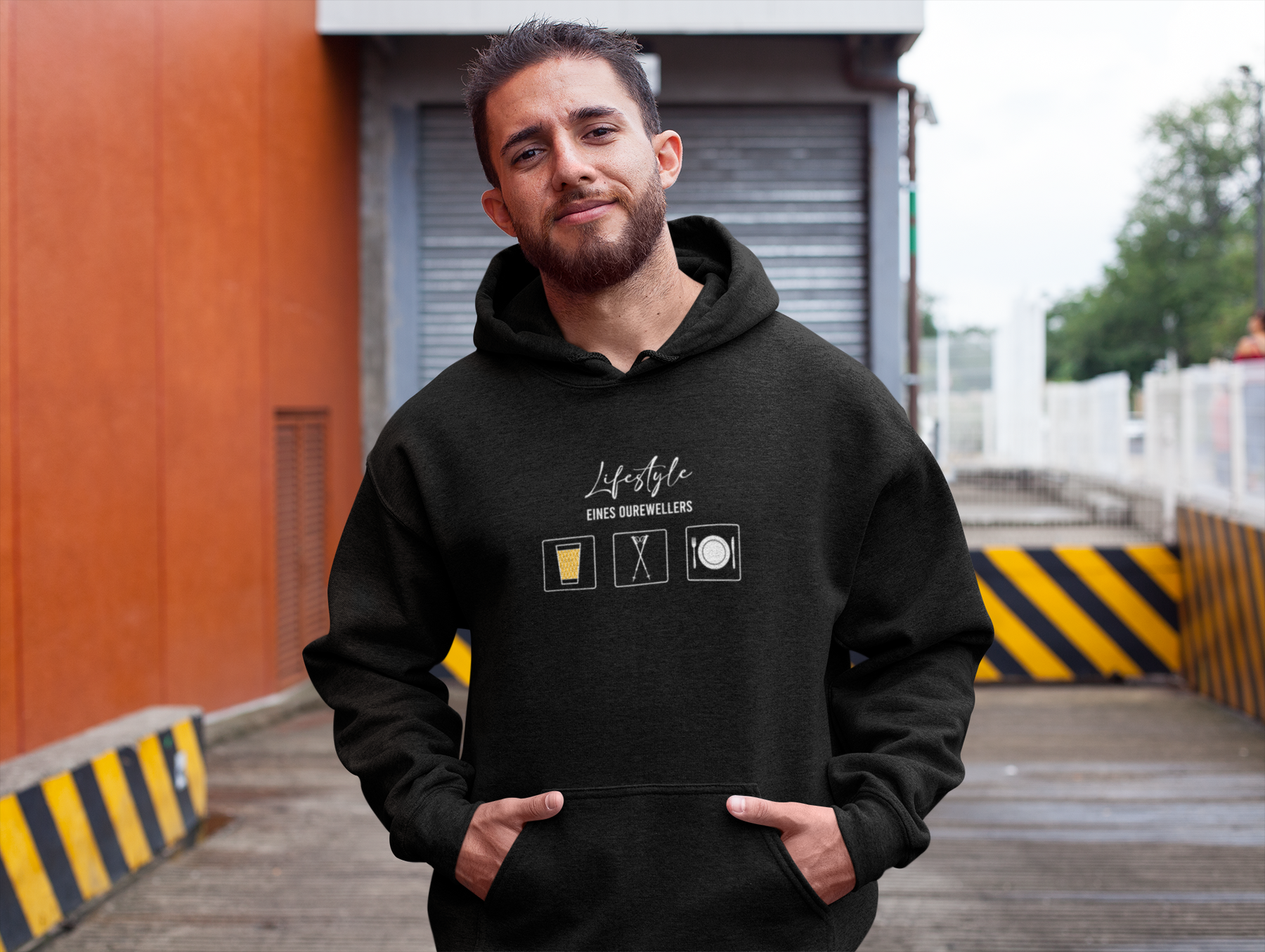 Lifestyle eines Ourewellers - Unisex Organic Hoodie