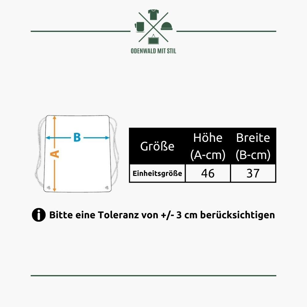 Mein Lieblingston am Feierabend - Baumwoll Turnbeutel