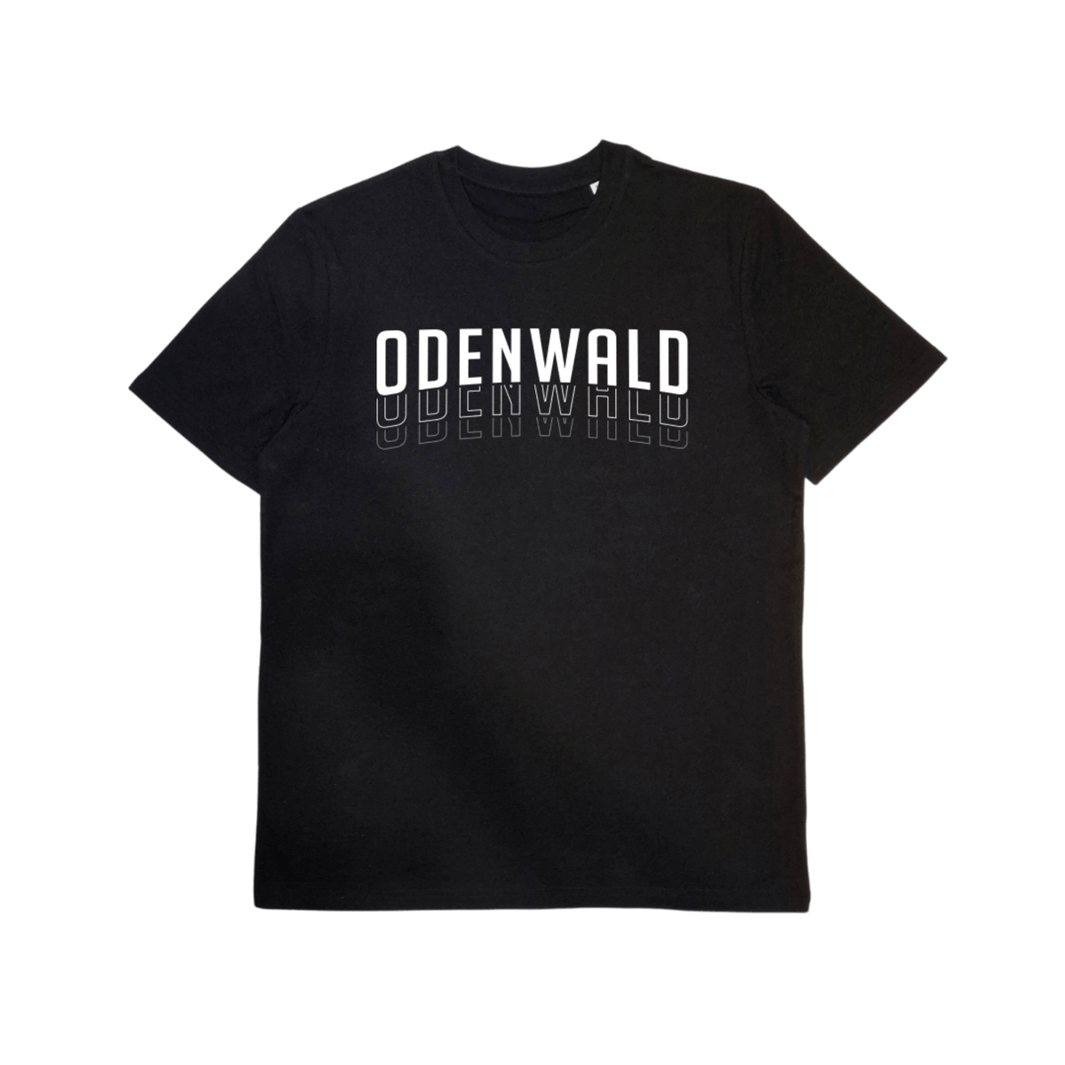 Herren T-Shirt aus Bio-Baumwolle im Odenwald Streetwear-Look – Odenwald mit Stil, Frontansicht.