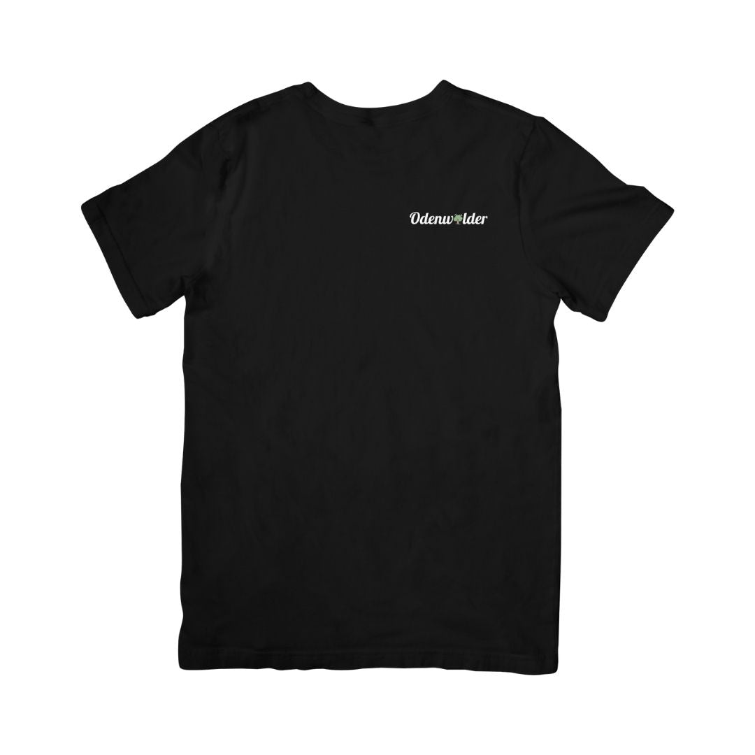 Ein Odenwälder Herren T-Shirt in der FArbe schwarz als Produktfoto