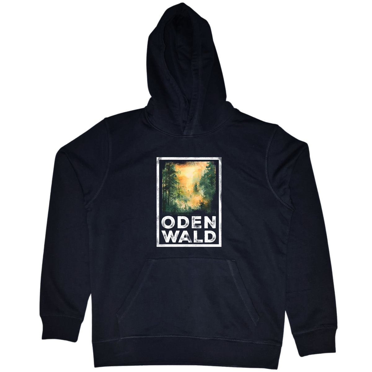 Sonnenuntergang Odenwald Unisex Hoodie