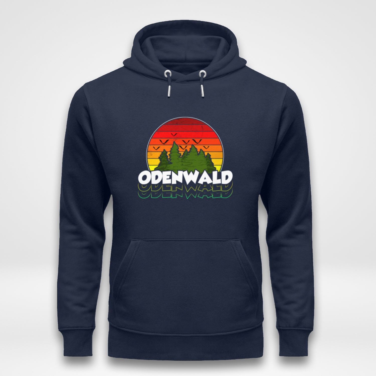 Odenwald Vintagelook Unisex Hoodie French Navy