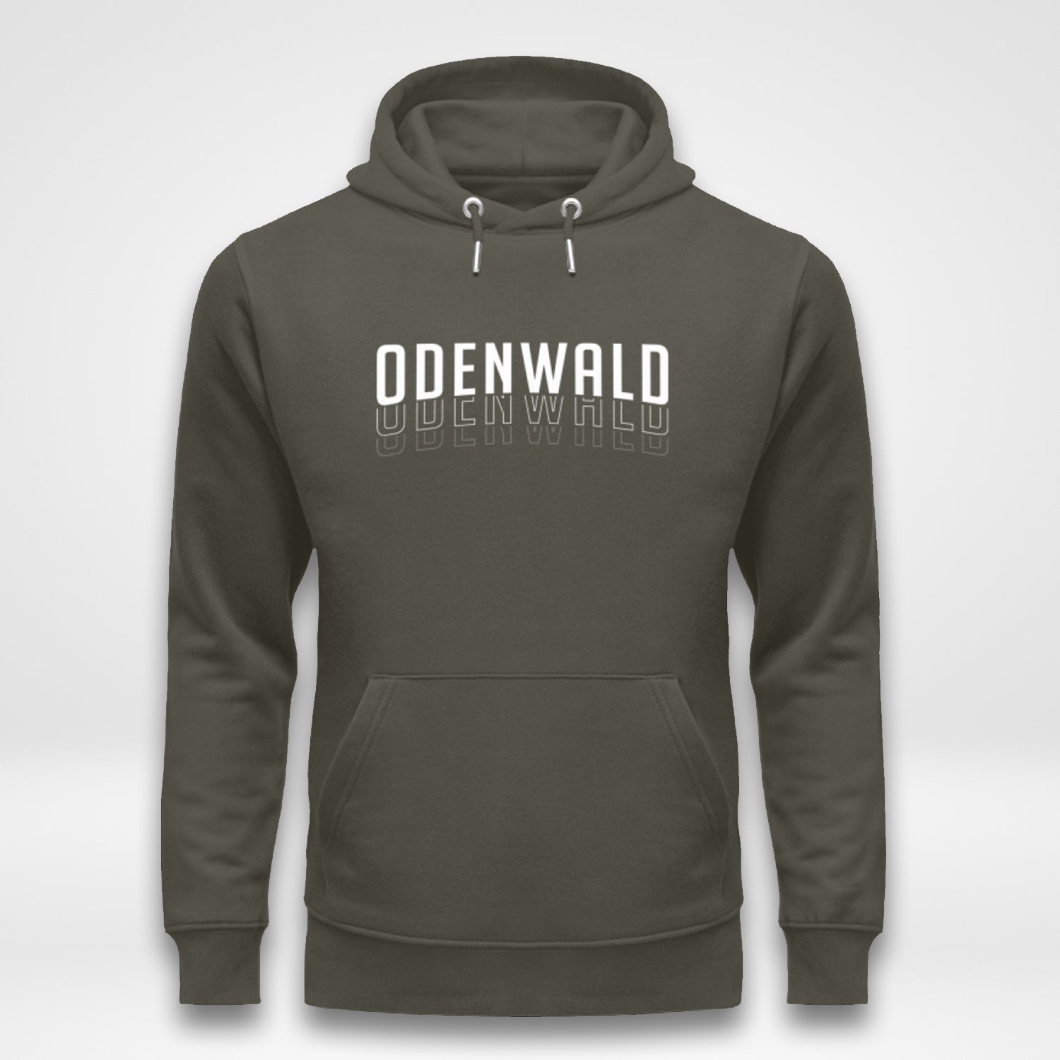 Odenwald Streetwear Unisex Hoodie Khaki