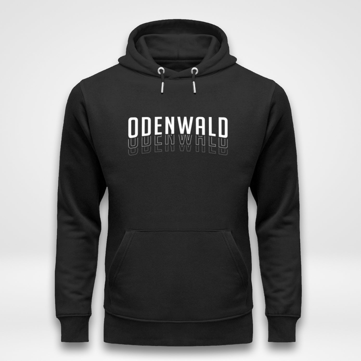 Odenwald Streetwear Unisex Hoodie Schwarz