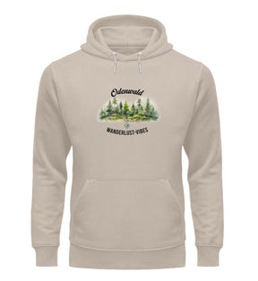 Odenwald Wanderlust-Vibes  - Unisex Organic Hoodie