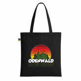 Odenwald Retro Sunset Baumwolltasche