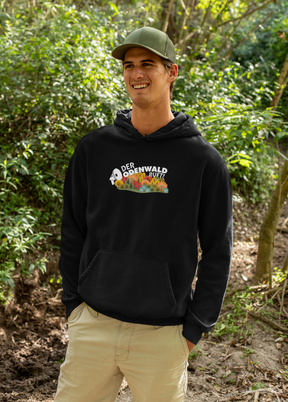 Produktbild Der Odenwald ruft Unisex Hoodie in Schwarz