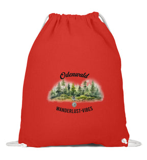 Odenwald Wanderlust-Vibes  - Baumwoll Turnbeutel