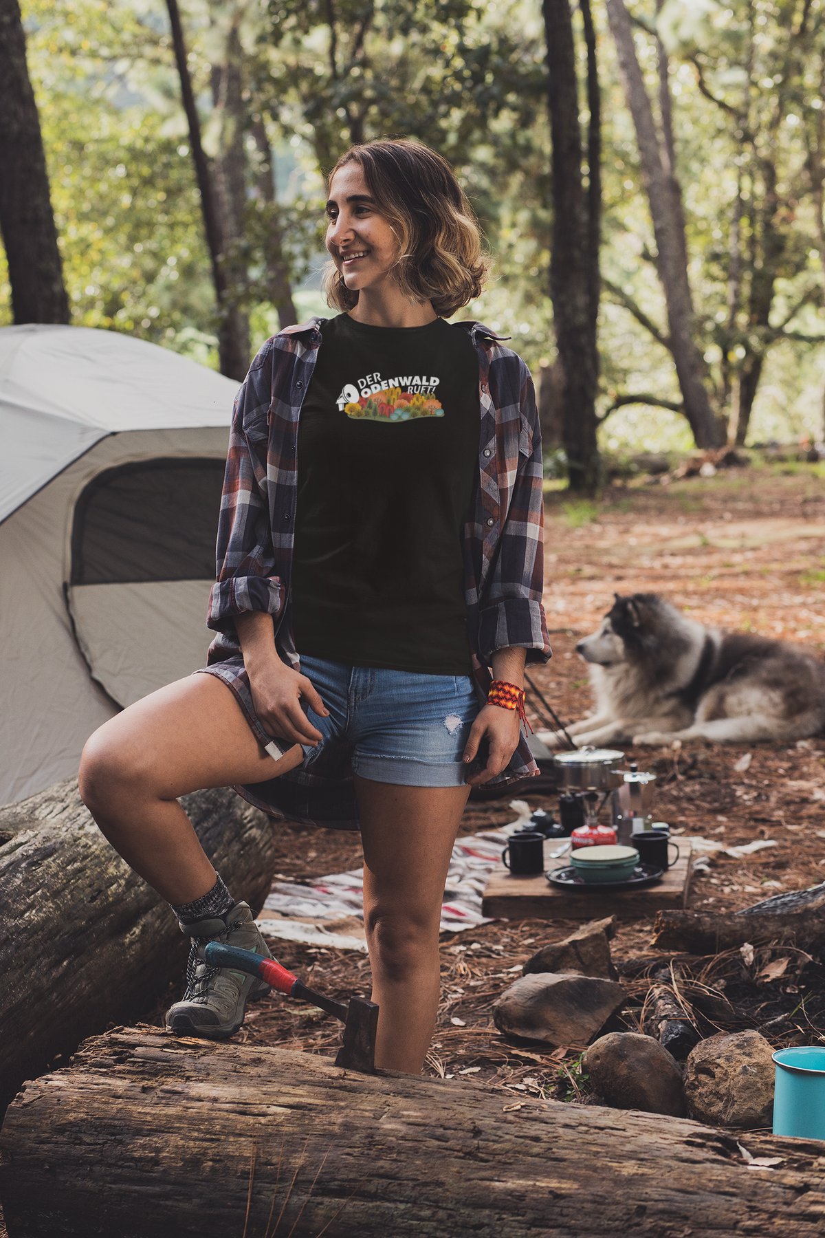 Der Odenwald ruft  - Damen Premium Organic Shirt