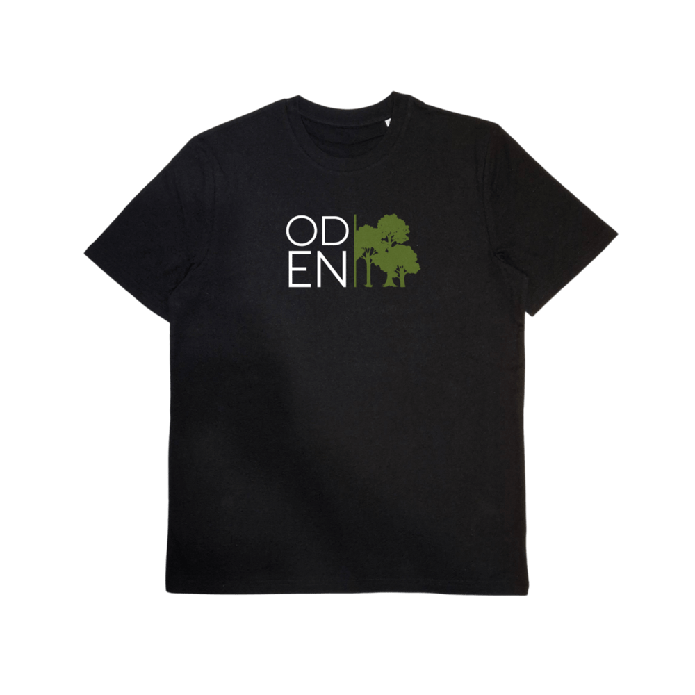 Schwarzes T-Shirt mit Odenwald-Motiv