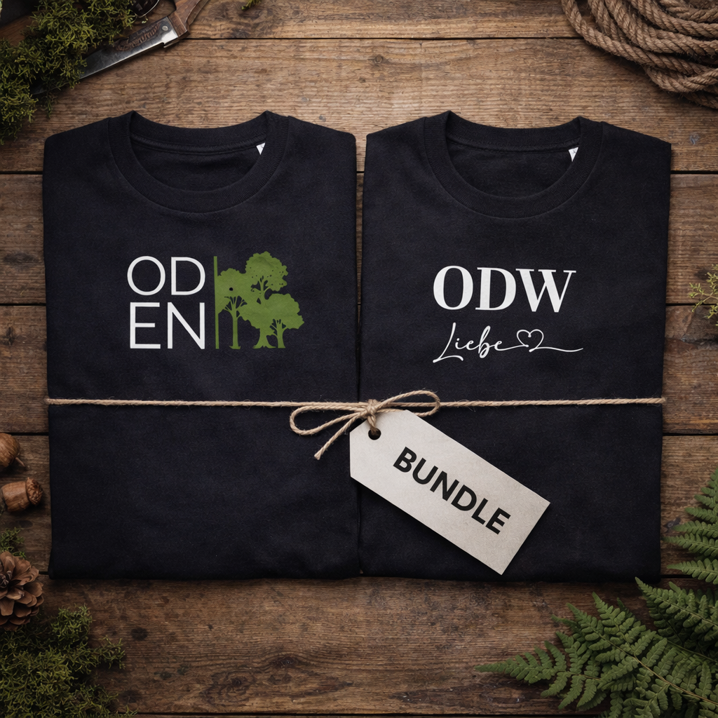 Odenwald + ODWLiebe | schwarzes T-Shirt Bundle