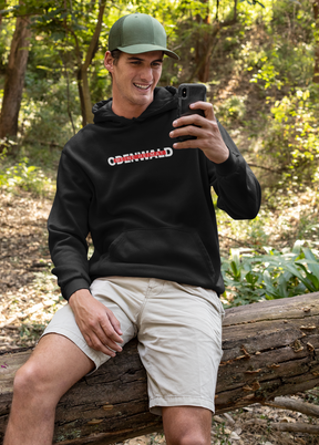 Produktbild Odenwald meine Heimat Unisex Hoodie in Schwarz