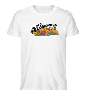 Odenwald T-Shirt Der Odenwald ruft Weiß Odenwald mit Stil Onlineshop