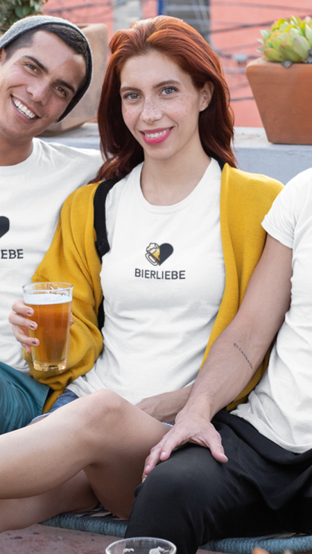 Bierliebe  - Damen Premium Organic Shirt