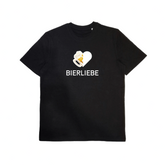 Bio-Baumwoll T-Shirt mit Motiv „Bierliebe“ – Odenwald mit Stil, Frontansicht.