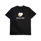 Bio-Baumwoll T-Shirt mit Motiv „Bierliebe“ – Odenwald mit Stil, Frontansicht.