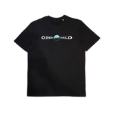 Bio-Baumwoll T-Shirt mit rundem Odenwald-Motiv – Odenwald mit Stil, Frontansicht.