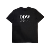 Bio-Baumwoll T-Shirt mit Motiv „ODWLiebe“ – Odenwald mit Stil, Frontansicht.