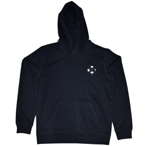 Herz Wein Buche Bier (linke Brust) Unisex Hoodie