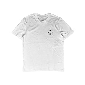 Herz Wein Buche Bier (linke Brust) T-Shirt Unisex