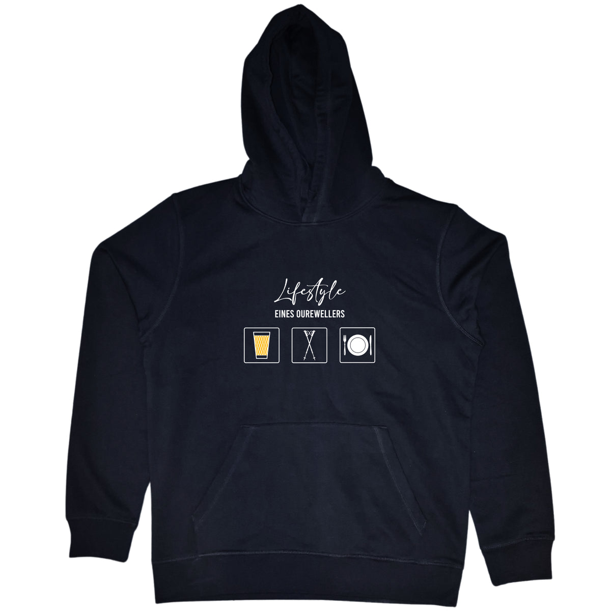 Lifestyle eines Ourewellers Unisex Hoodie