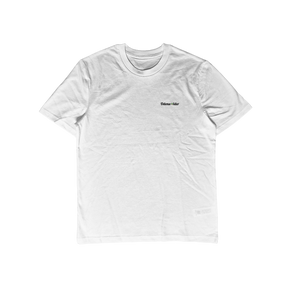 Odenwälder linke Brust Unisex T-Shirt in der Farbe Weiß