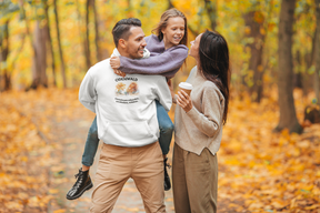 Odenwald Familienwanderung  - Unisex Organic Hoodie