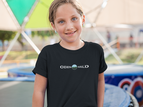 Odenwald mit rundem Motiv  - Kinder Organic T-Shirt