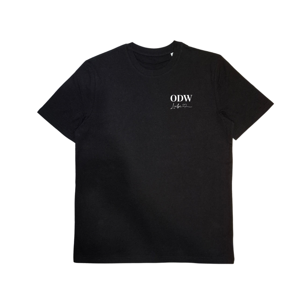 ODWLiebe Unisex T-Shirt in der Farbe Schwarz