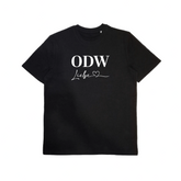 Bio-Baumwoll T-Shirt mit Motiv „ODWLiebe“ – Odenwald mit Stil, Frontansicht.