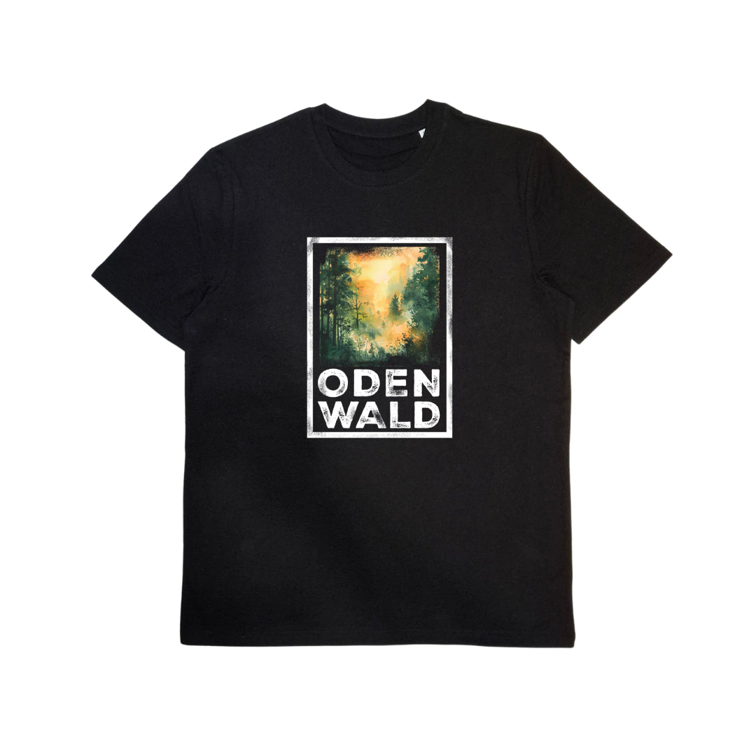 Sonnenuntergang Odenwald T-Shirt Unisex