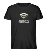 Odenwald T-Shirt Verbunden mit dem Odenwald Schwarz Odenwald mit Stil Onlineshop