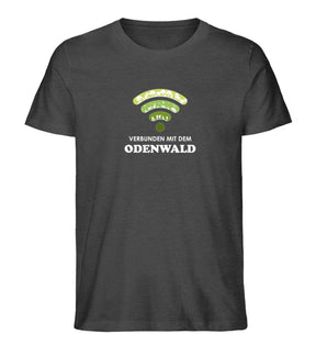 Odenwald T-Shirt Verbunden mit dem Odenwald Dark Heather Grey Odenwald mit Stil Onlineshop