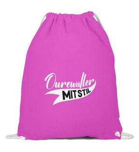 Ourewäller mit Stil Turnbeutel Fuchsia