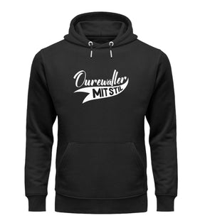Ourewäller mit Stil Unisex Hoodie Schwarz