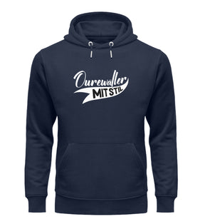 Ourewäller mit Stil Unisex Hoodie French Navy