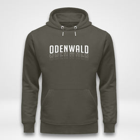 Odenwald Streetwear Unisex Hoodie Khaki