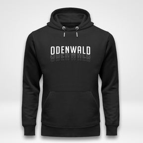 Odenwald Streetwear Unisex Hoodie Schwarz