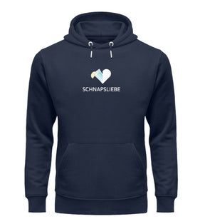 Schnapsliebe Unisex Hoodie French Navy