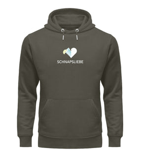 Schnapsliebe Unisex Hoodie Khaki