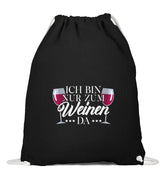 Ich bin nur zum Weinen da Turnbeutel Schwarz