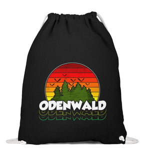 Odenwald Vintagelook Turnbeutel Schwarz