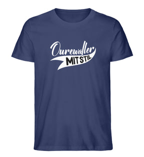 Ourewäller mit Stil Herren T-Shirt French Navy