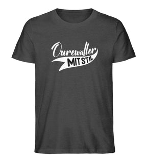 Ourewäller mit Stil Herren T-Shirt Dark Heather Grey