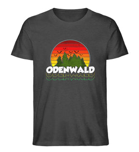 Odenwald Vintagelook Herren T-Shirt Dark Heather Grey