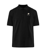 Bierliebe Unisex Poloshirt Schwarz